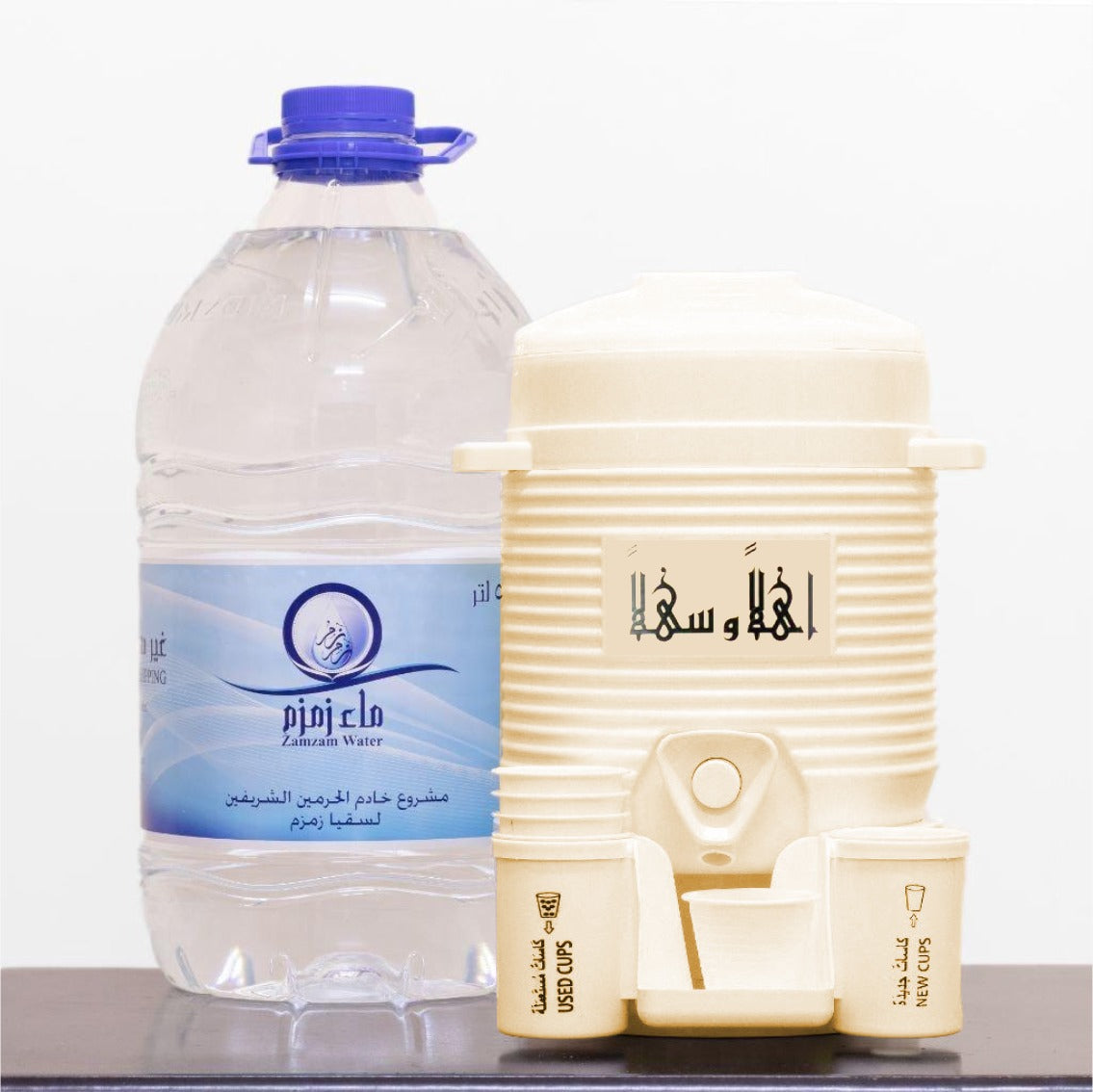 Zamzam Water 5L+Zamzam Dispenser 5L